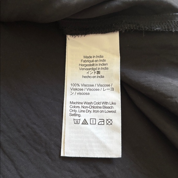 J.CREW Black Ruffle Top - Picture 6 of 8